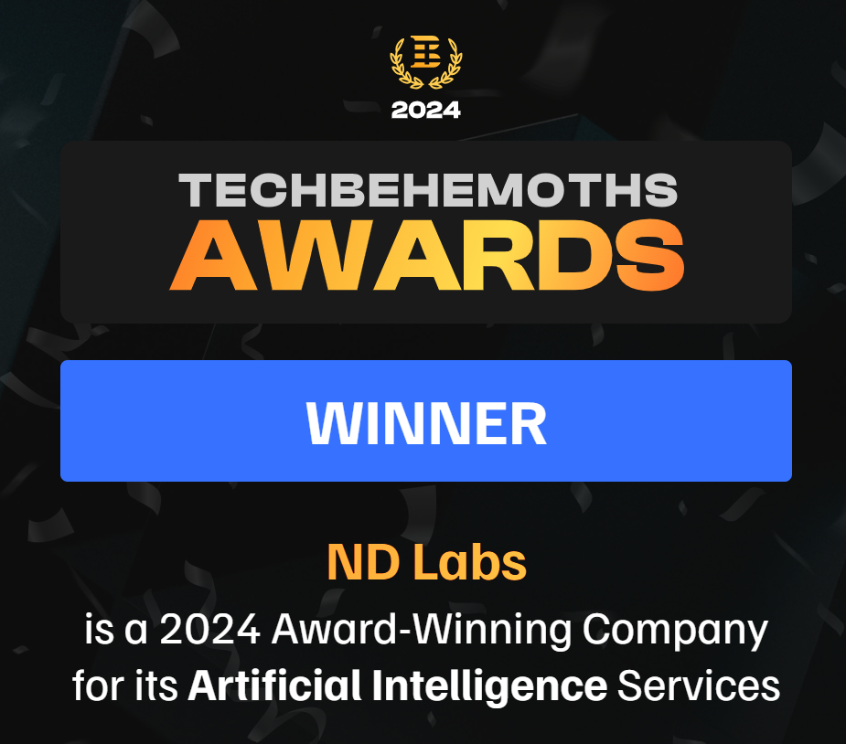 Award winner in AI and blockchain