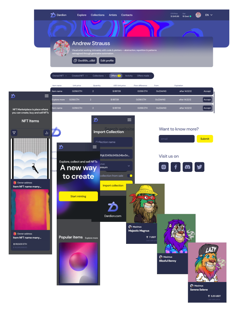 Dardion pre built marketplace platform