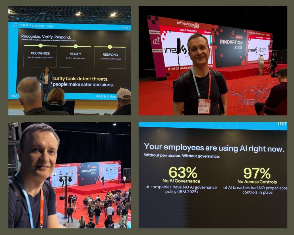 CEO of NDLabs Dmitry Khanevich at the infoShare Conference
